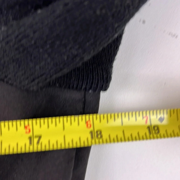 M60 Miss Sixty Black Fleece Lined Black Waterproof Jacket with Hood - Picture 6 of 10